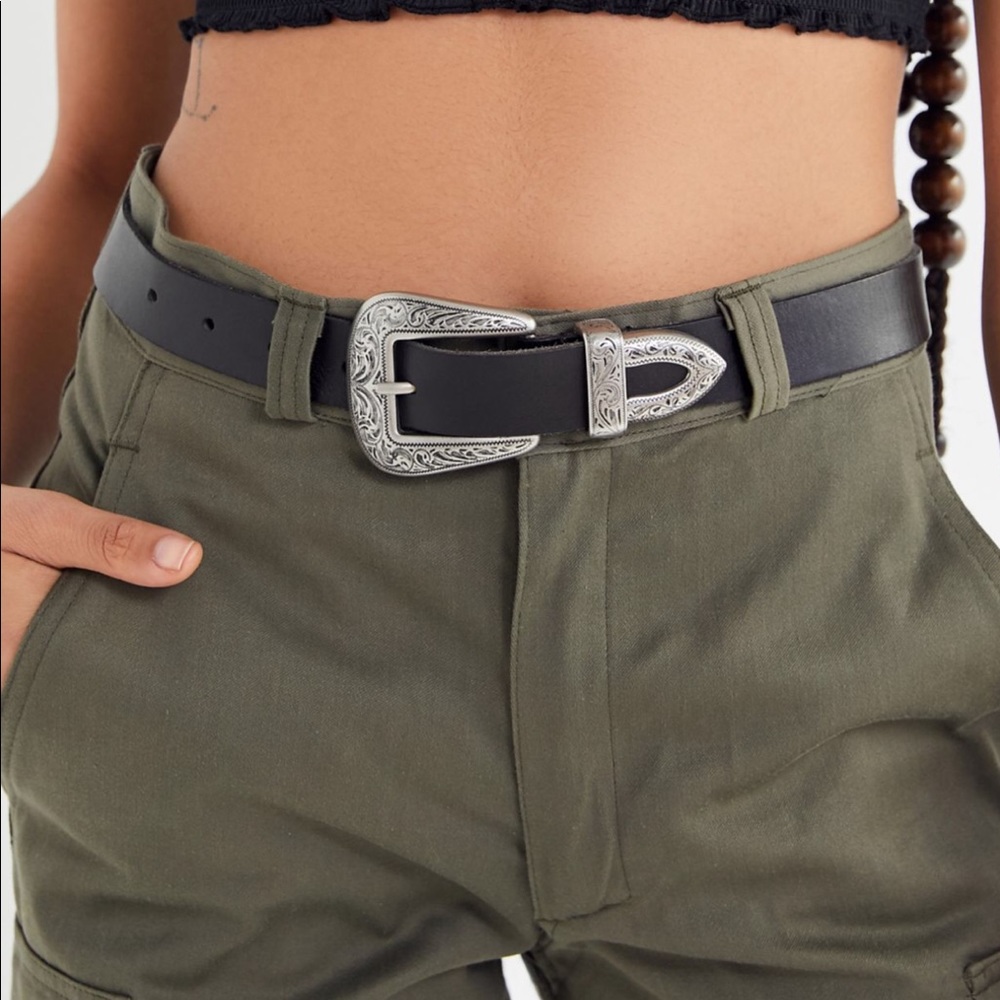 Urban outfitters western leather belt